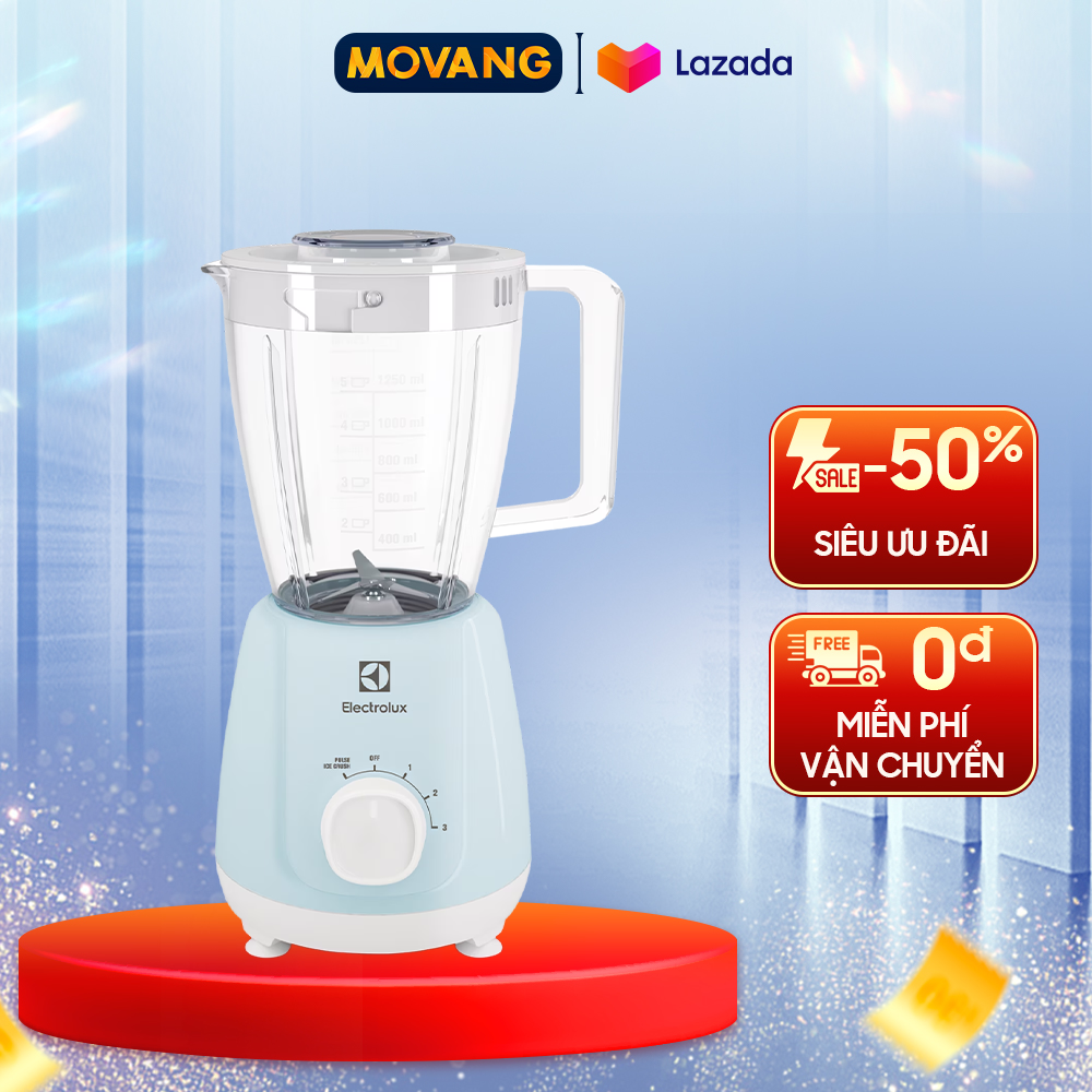 - Máy xay sinh tố Electrolux EBR3416 - Chân đế chống trượt Tự ngắt khi quá tải Công suất 400W