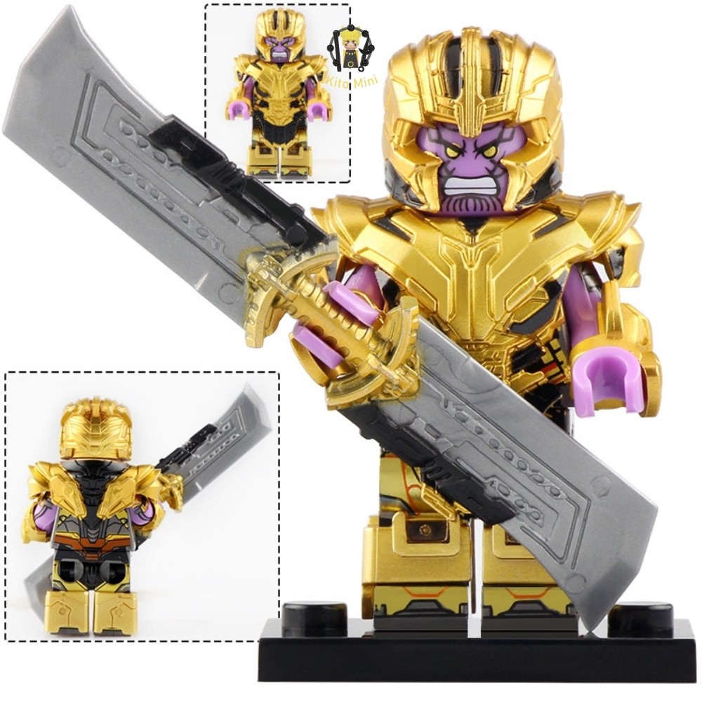Đồ Chơi Lắp Ráp Minifigures Marvel Thanos Mô Hình Nhân Vật Phim Avengers EndGames WM788