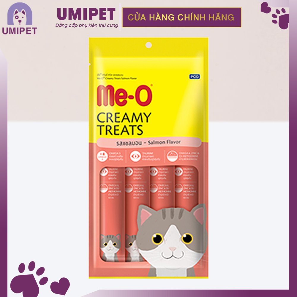 Súp thưởng Pate Me-O cho Mèo UMIPET - Bánh thưởng cao cấp cho Mèo - 4 tuýp