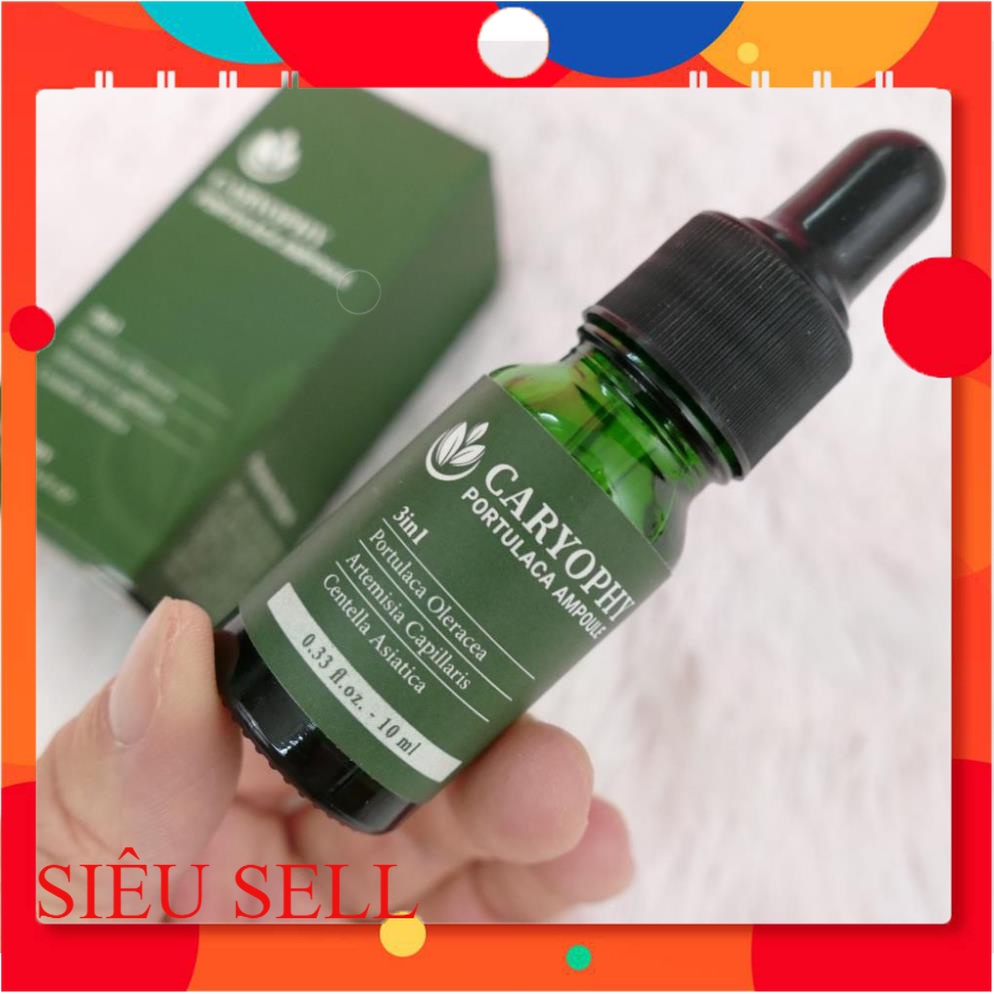 Serum Caryophy 10ml Khử Mụn , Mờ Thâm , Giữ Ẩm ,Se Khít Chân Lông