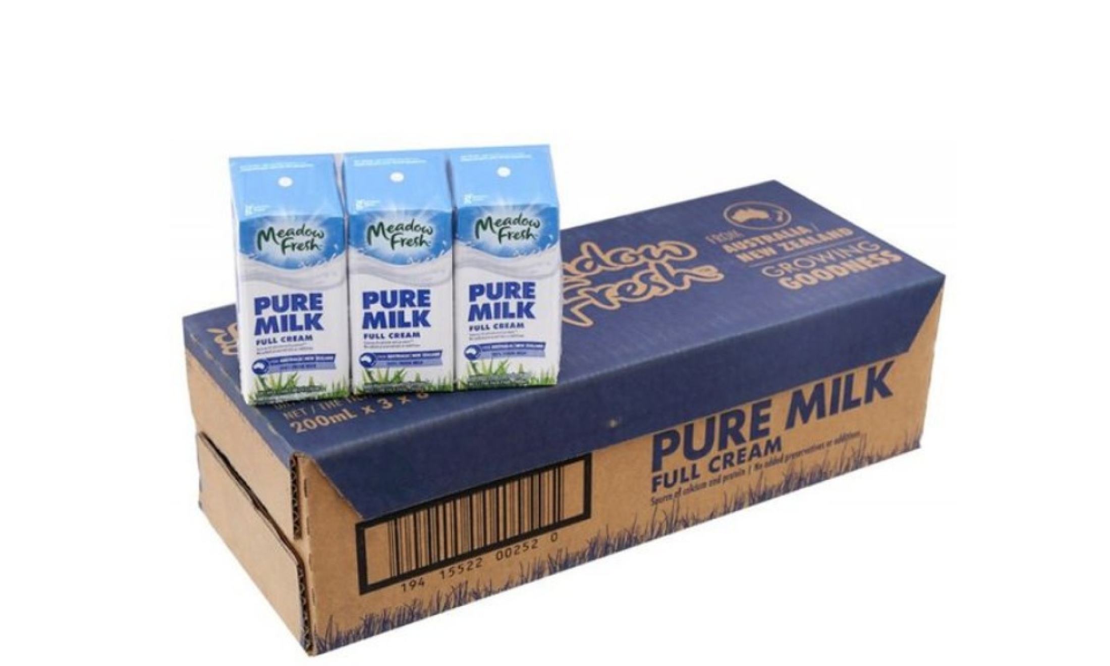 Thùng sữa Meadowfresh Full cream loại 200ml