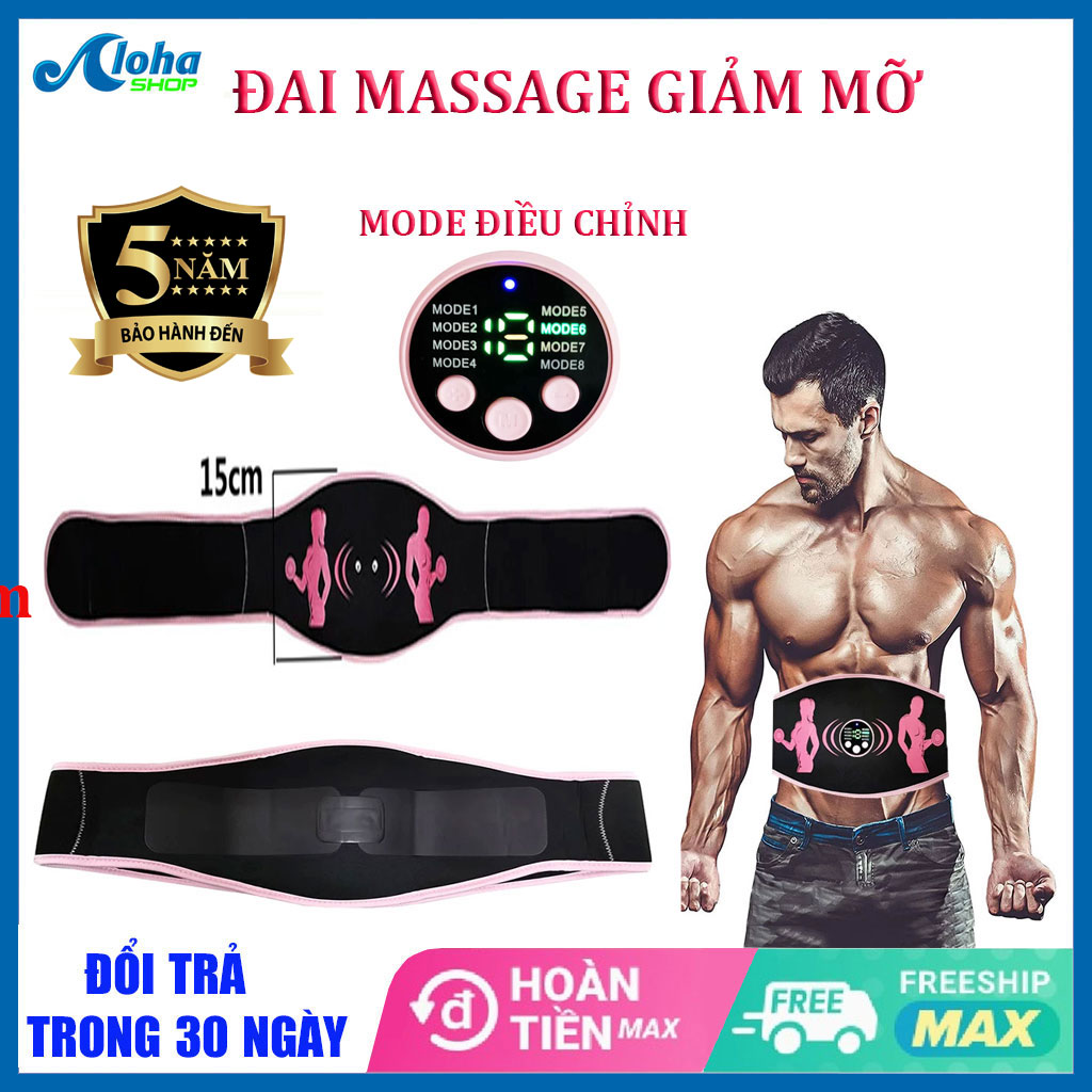 Máy mát xa bụng giảm mỡ - đai mát xa bụng giảm mỡ - đai mát xa nóng giảm mỡ - đai x300 đai vibro - giảm mỡ chỉ sau 1 tuần sử dụng - đai nịt bụng giảm mỡ sau sinh