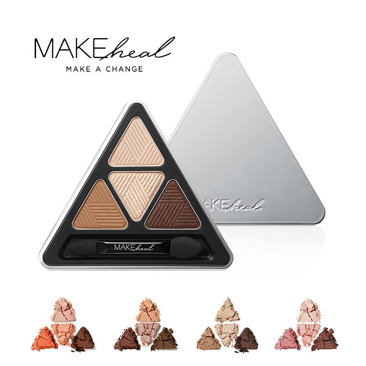 Bảng Phấn Mắt 4 Màu MAKEheal Hidden Triangle Palette 4g