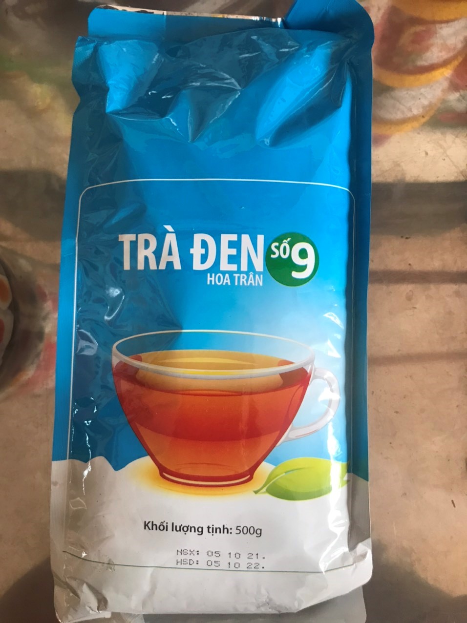 TRÀ ĐEN HOA TRÂN SỐ 9 – 500G
