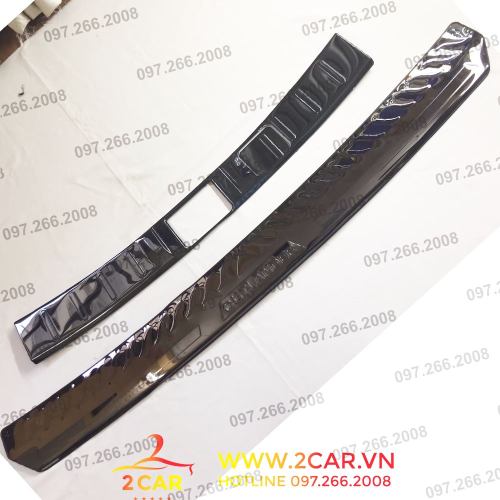 Ốp chống trầy cốp trong, ngoài xe Mitsubishi Outlander 2018- 2020, 2021 2022 2023 Hàng TITAN cao cấp