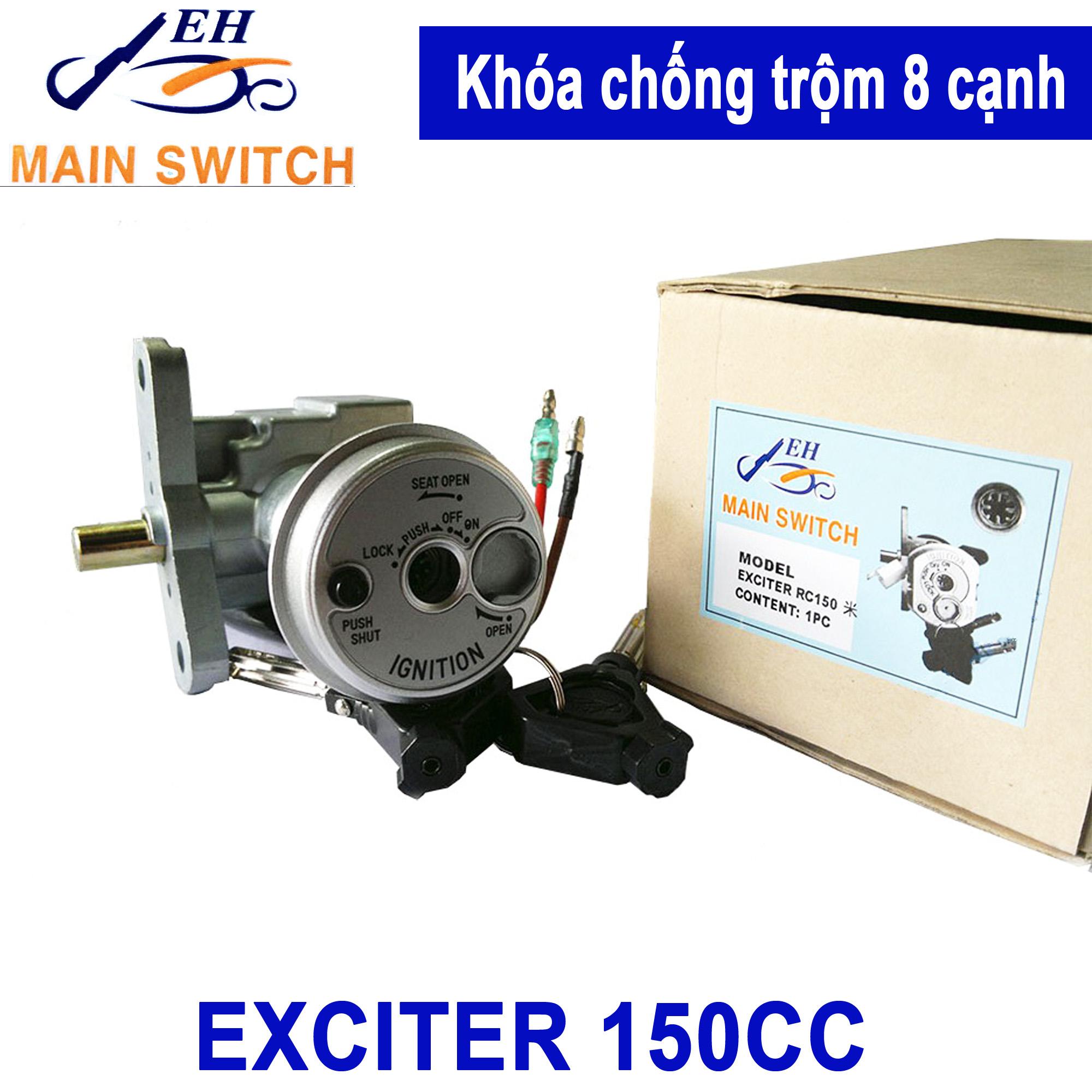 Khóa chống trộm 8 cạnh Exciter 150cc