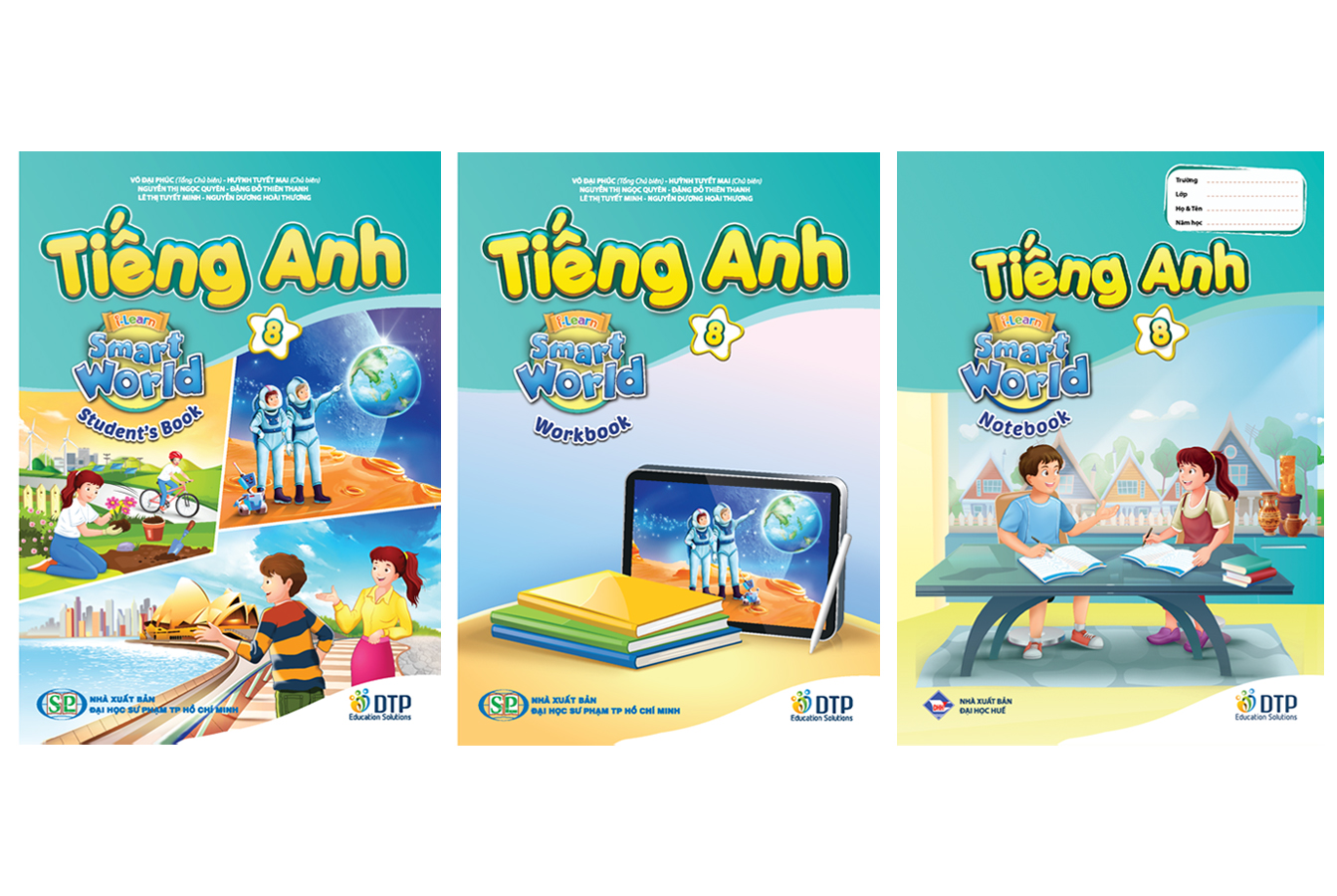 Sách - dtpbooks - tiếng anh 8 i-learn smart world trọn bộ
