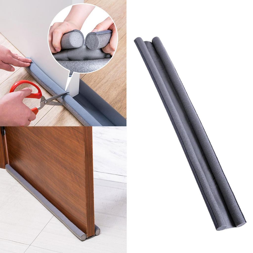 Nẹp Chặn Đáy Khe Cửa, Chắn Gió, Cách Nhiệt, Cách Âm, Ngăn Côn Trùng, Chống Kẹt Tay Chân Chất Liệu Mút Xốp 95cm