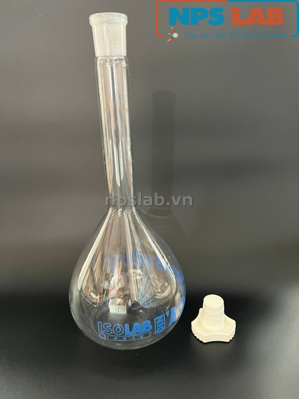 Bình định mức thủy tinh Isolab