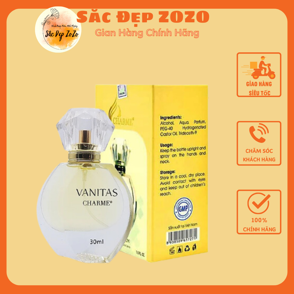 [HCM]NƯỚC HOA NỮ VANITAS 30ML