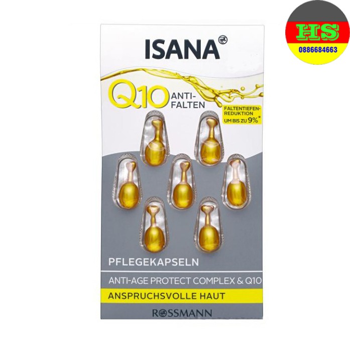 Viên nang dưỡng da isana q10