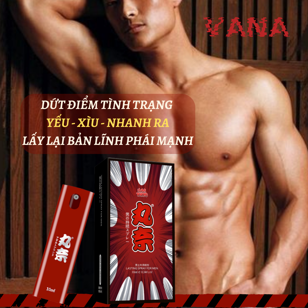 Xịt kéo dài thời gian QH Nhật Bản kéo dài thời gian tới 60 phút tăng cướng sinh lý nam mạnh mẽcông thức “3 trong 1” HẠ GỤC xuất sớm cho “cuộc yêu” THĂNG HOA