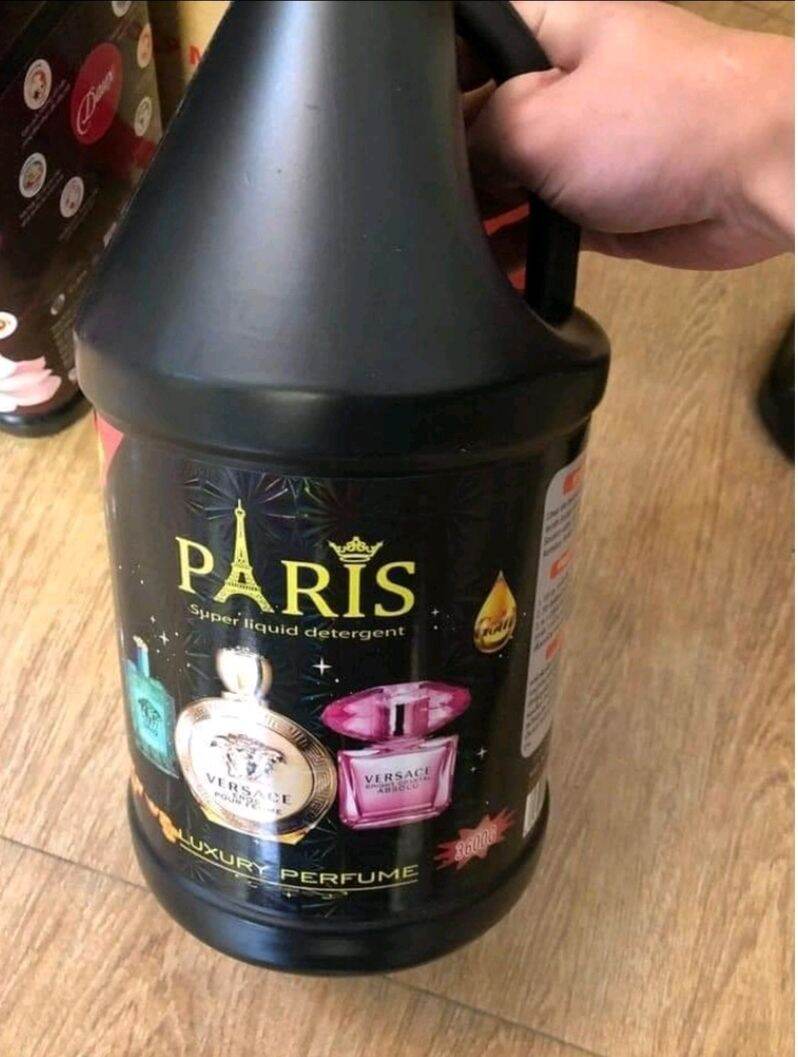 Nước giặt Paris 3.6L hương nước hoa Pháp , nước giặt số 1 được các chị em tin dùng