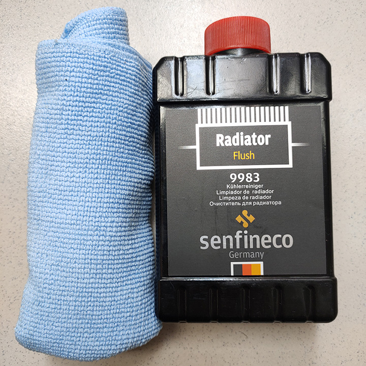 [Tặng khăn] SÚC RỬA KÉT NƯỚC Senfineco 9983, 325ml (Radiator Flush 9983, 325ml)