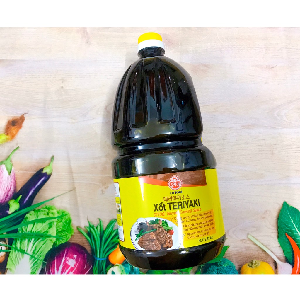 Sốt teriyaki Hàn Quốc 2.25kg