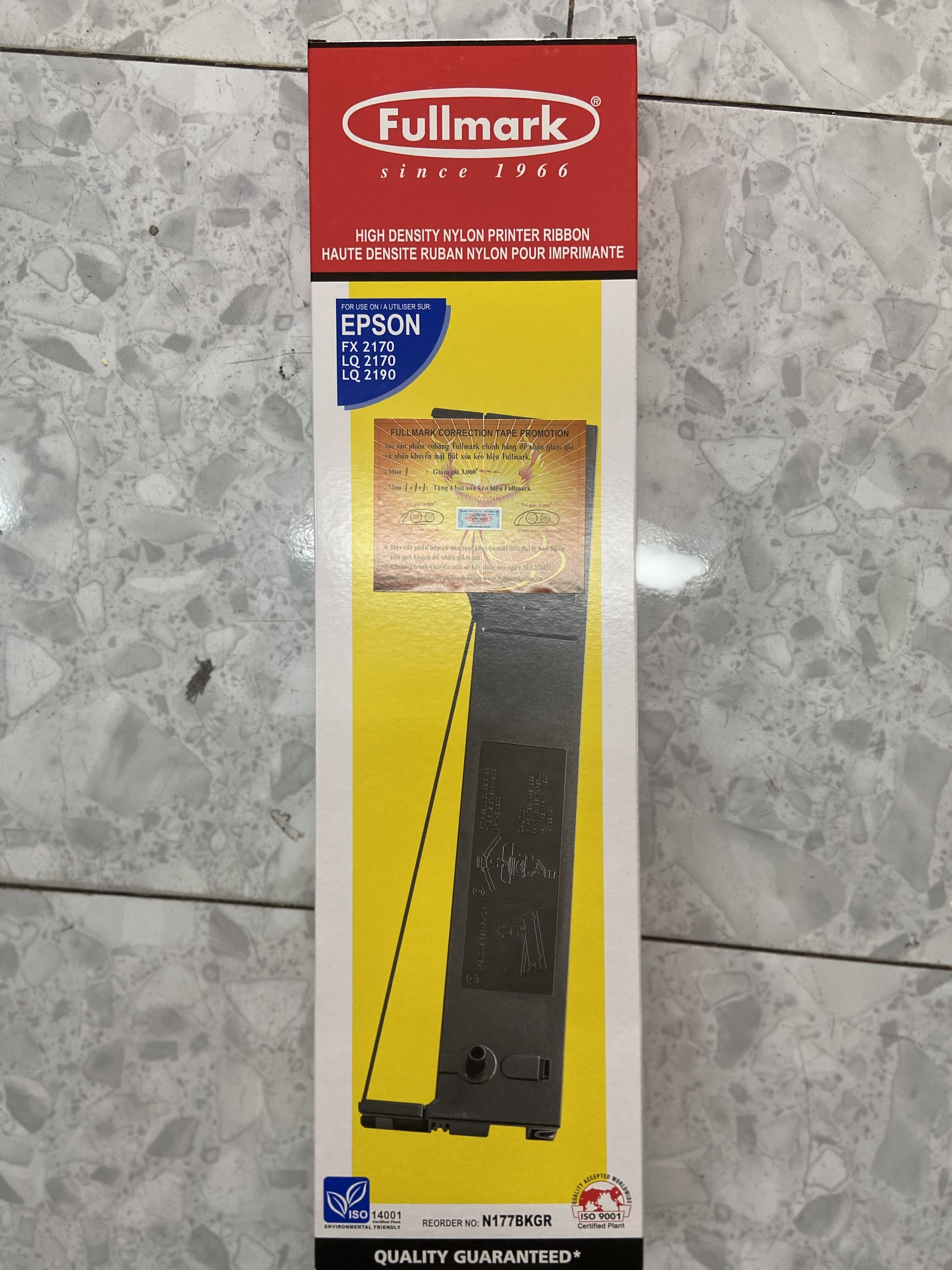 Ruy băng hãng fullmark lq 2170/2180/2190 - dùng cho máy epson lq 2180 / 2190
