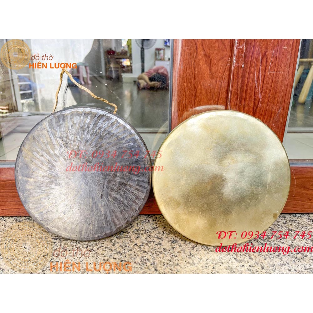 Thanh la bằng đồng đường kính 20cm