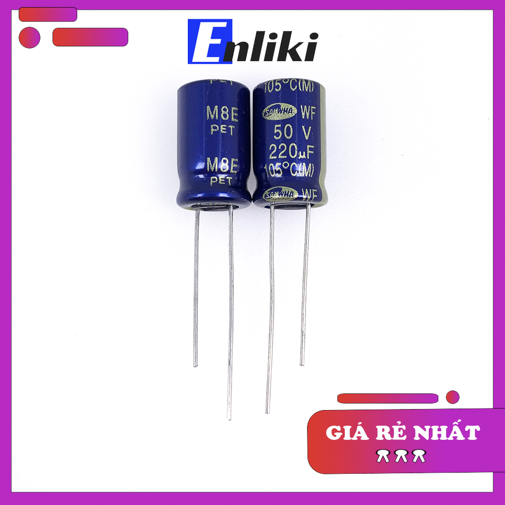 Tụ hóa 220uf 50v samwha