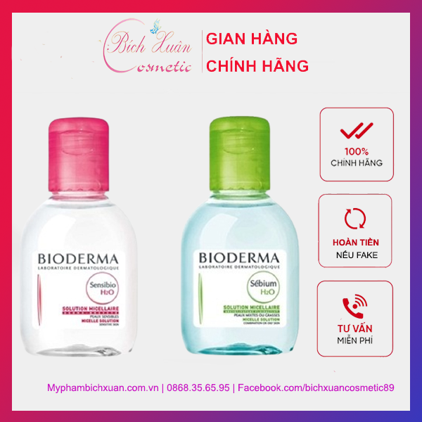 Tẩy Trang BIODERMA Size Nhỏ 100ml