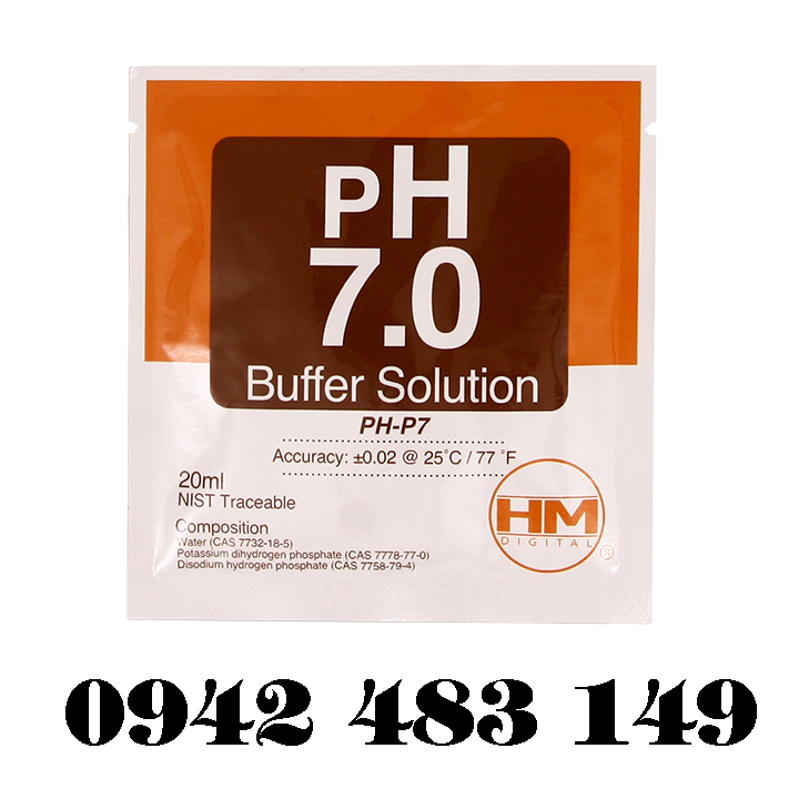 Dung dịch hiệu chuẩn pH7 - Gói 20ml