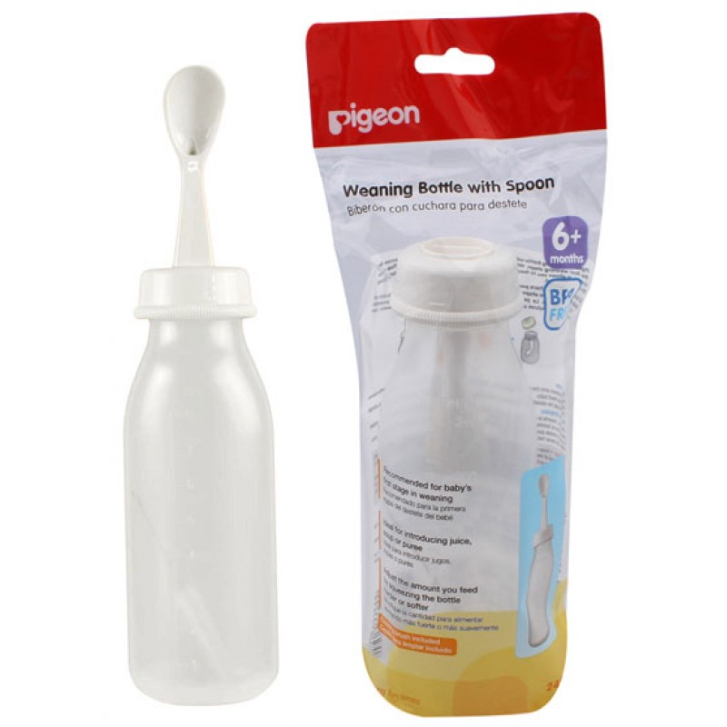 Pigeon - Bình tập ăn lớn cho bé 240ml