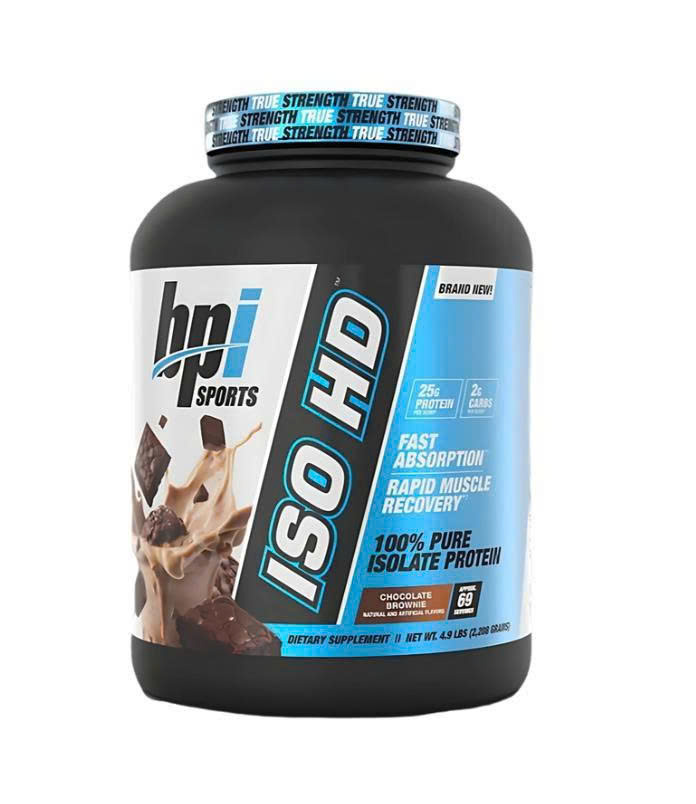 BPI ISO HD 100% Whey Protein Isolate – 5 Lbs (69 servings) vị Chocolate Brownie
