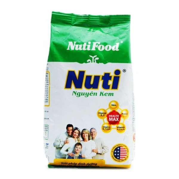 Combo 2 gói Sữa Bột Nguyên Kem Nutifood Túi 400G