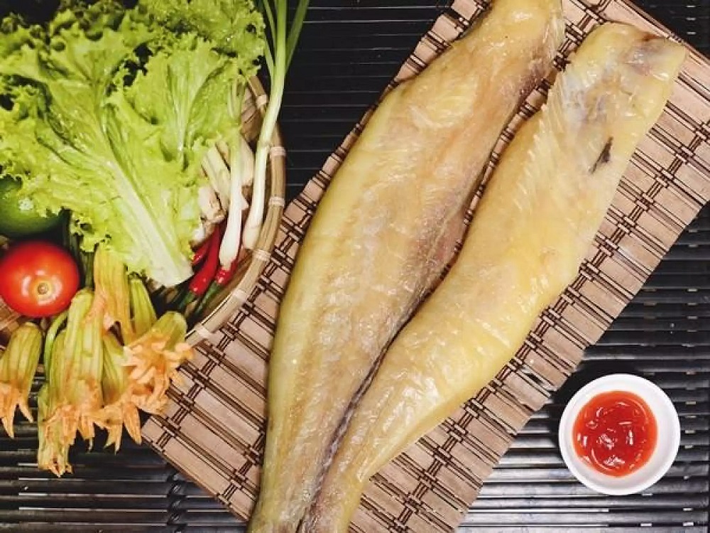 Hình ảnh cá dứa, khô cá dứa,  Khô cá tra phồng lạt an giang, Cá tra phồng đồng tháp - 500Gr kHÔ CÁ TRA PHỒNG đặc sản CHÂU ĐỐC.  vị lat vừa ăn.-500G