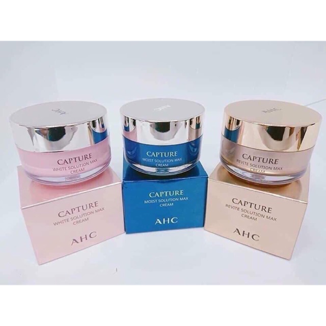 [HCM]Kem Dưỡng Trắng Da Ahc Capture White Solution Max Cream