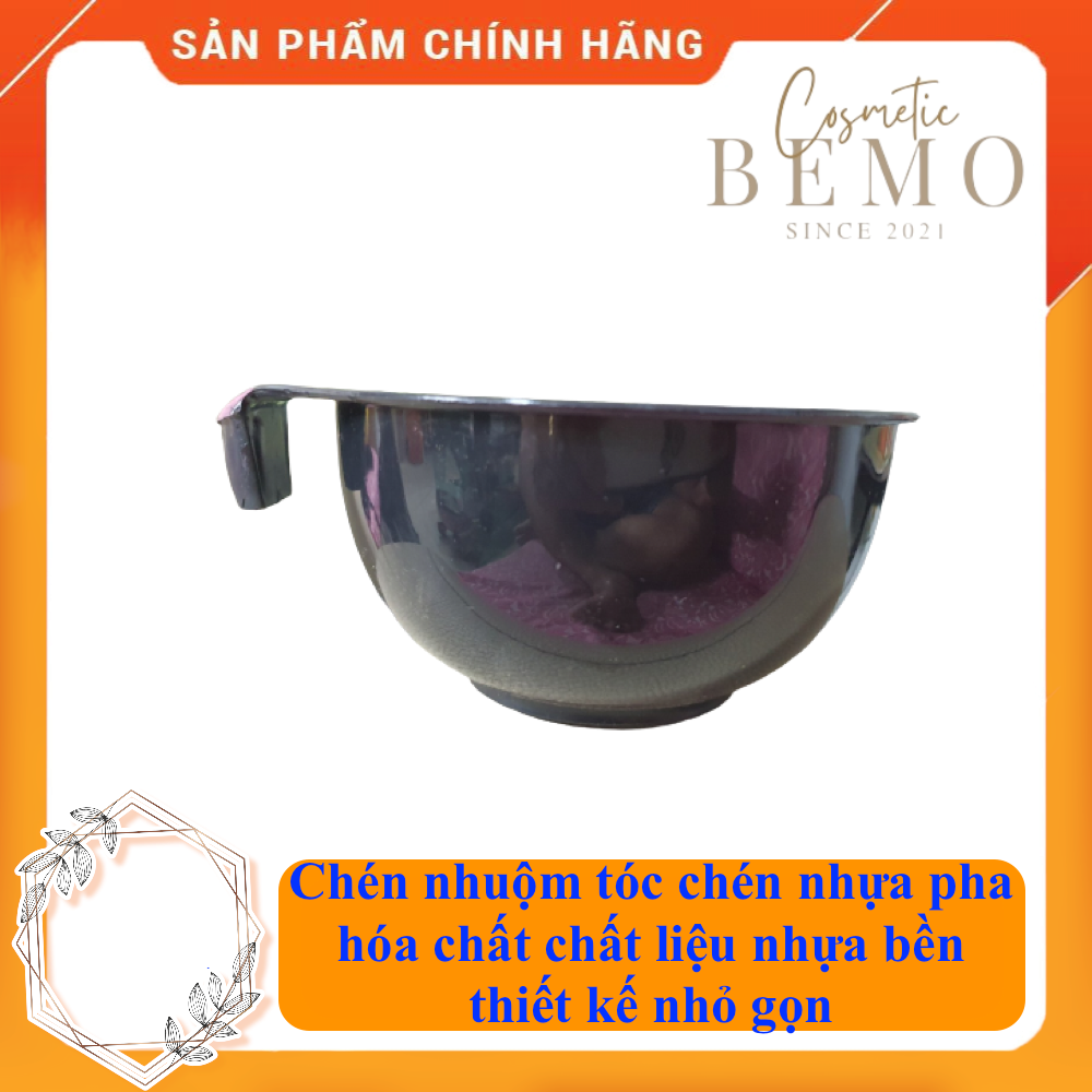 Chén nhuộm tóc chén nhựa pha hóa chất chất liệu nhựa bền thiết kế nhỏ gọn