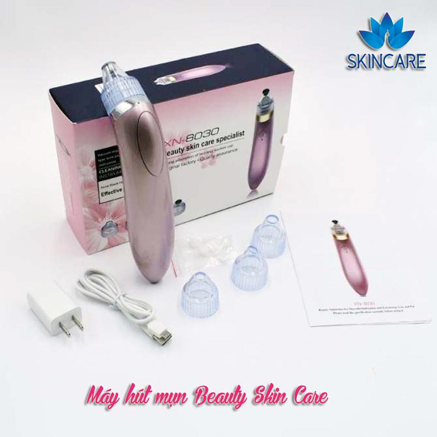 Máy Hút Mụn Đầu Đen, Mụn Cám - Máy Hút Mụn Beauty Skin Care XN-8030 Sạc Điện.