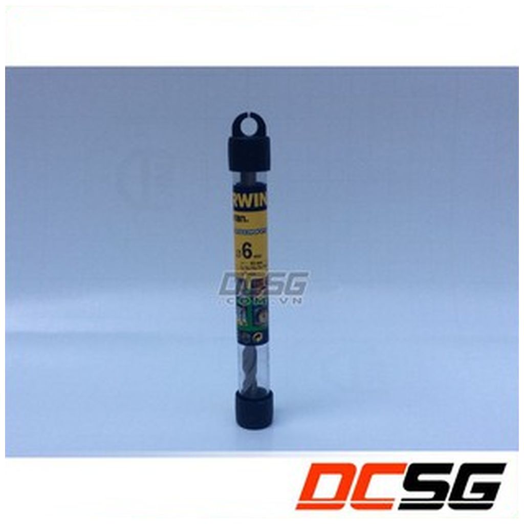 Mũi khoan tường-bê tông chân tròn 6mm irwin - 6x100mm 10501821