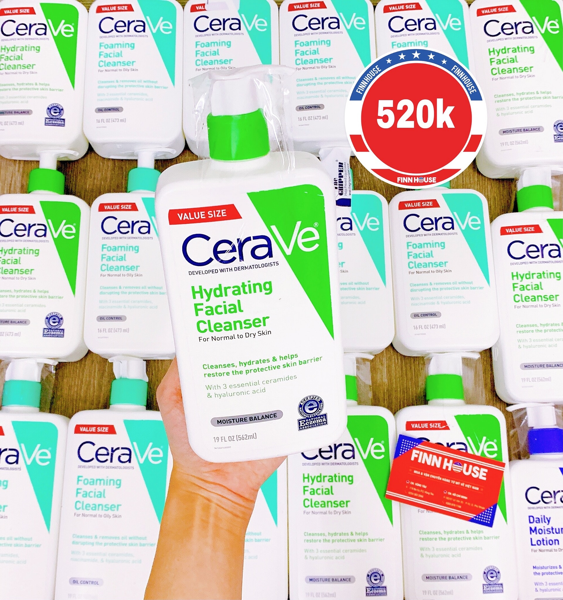 Sửa rữa mặt CERAVE Hydrating Facial