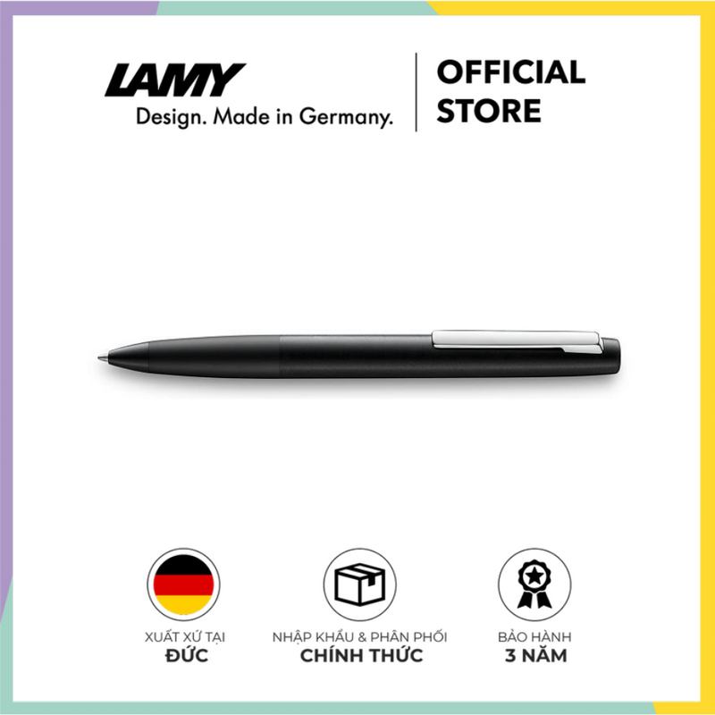 Bút bi cao cấp LAMY aion Black - Hãng phân phối chính thức