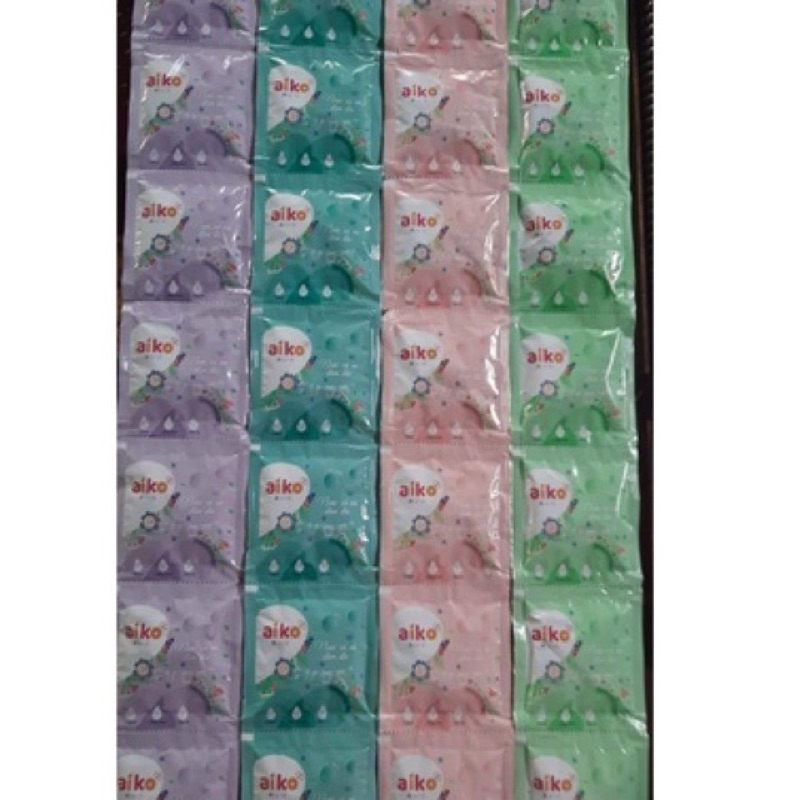 (1 Gói Nhỏ 25Ml) Nước Xả Quần Áo Đậm Đặc Aiko Cho Bé Và Gia Đình-Thấm Sâu, Thơm Lâu, Lưu Hương 2 Tuần