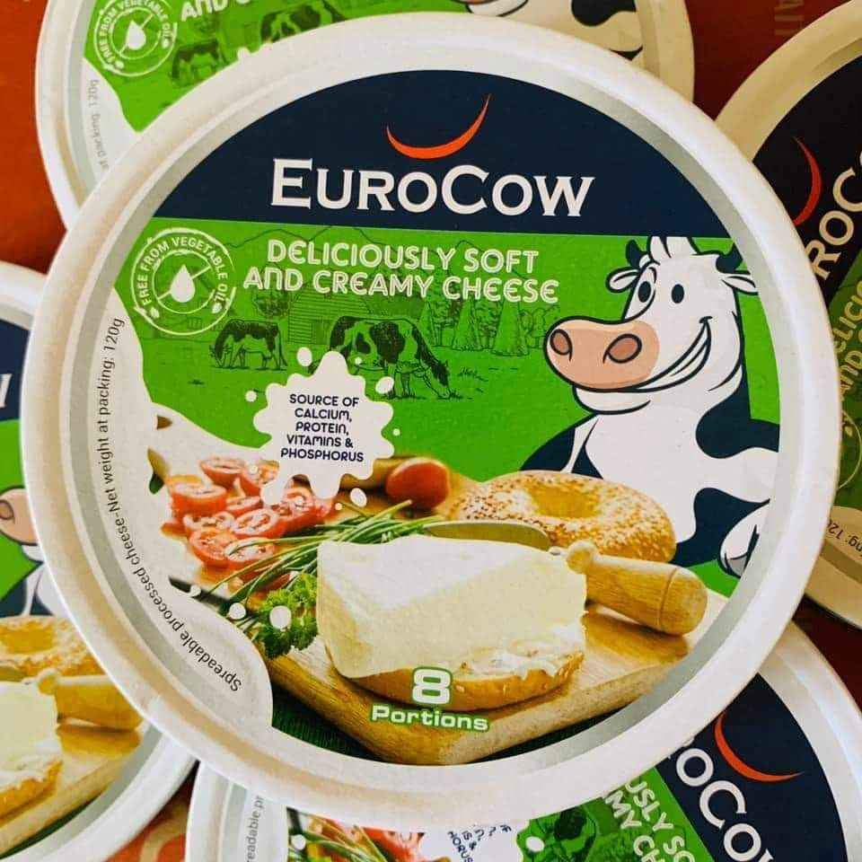 [HCM]Phô mai EUROCOW Pháp 8 miếng