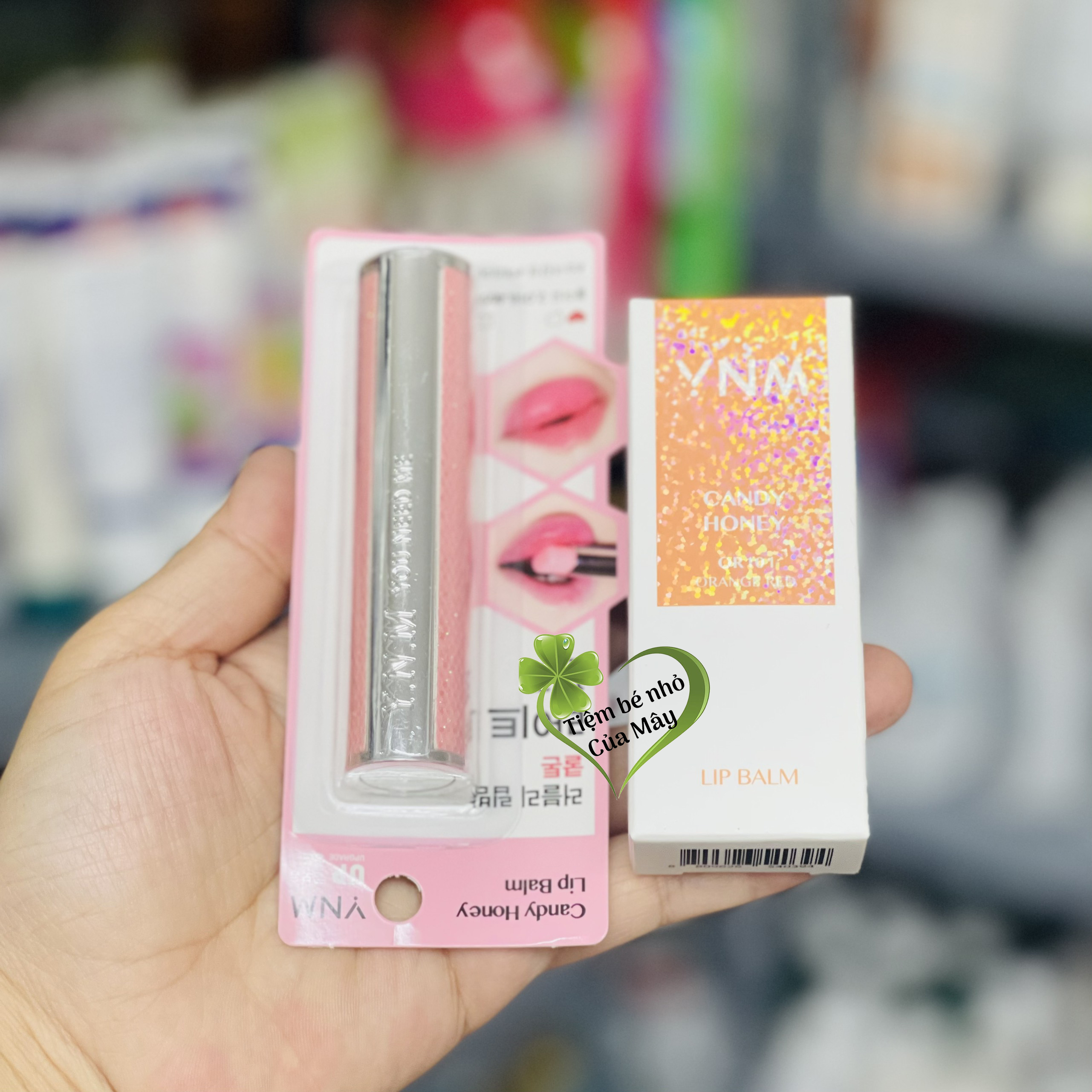 Son dưỡng có màu ynm candy honey lip balm