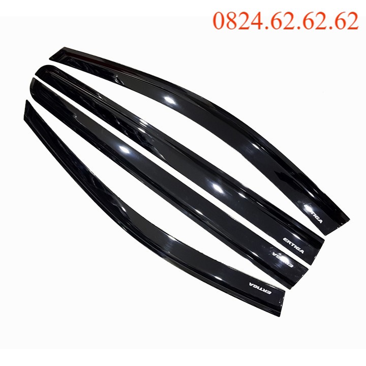 Bộ vè che mưa ABS đen dành cho xe Suzuki Ertiga 2019-2021( hàng cao cấp)