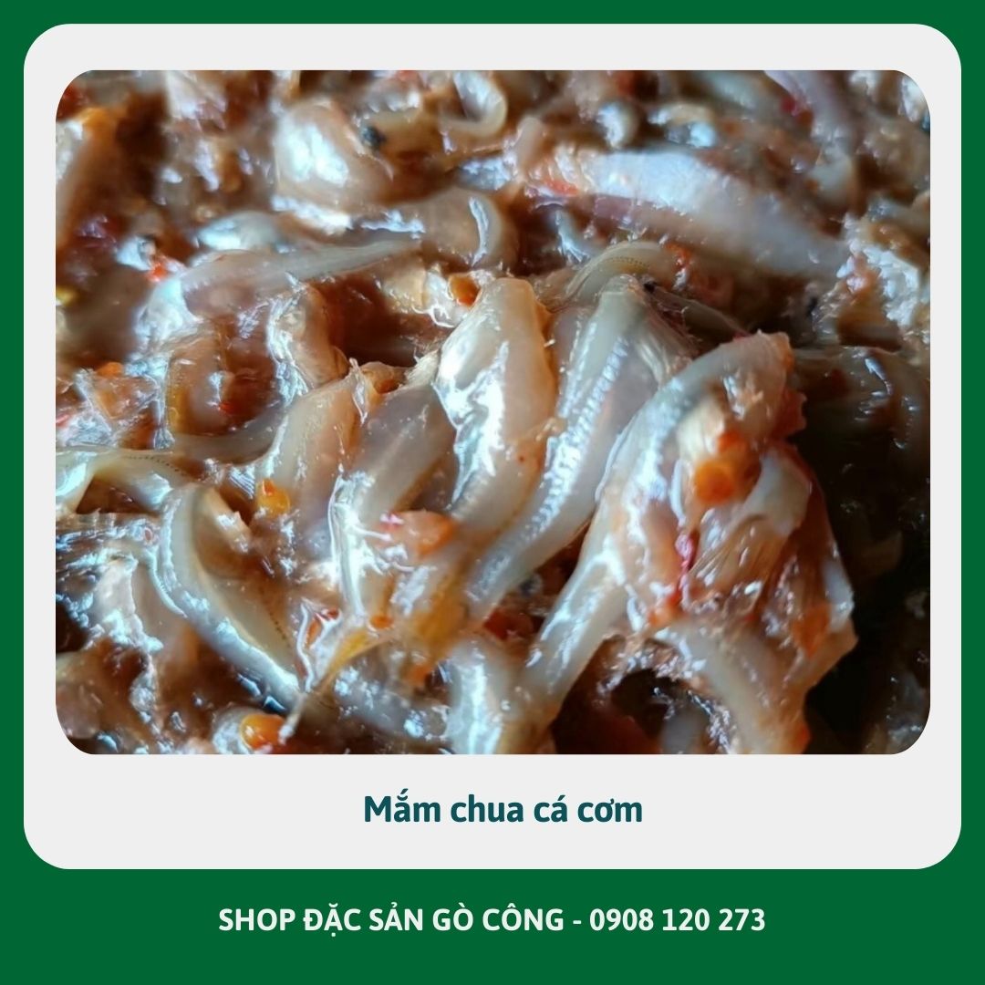 Mắm cá cơm chua gò công - shop đặc sản gò công
