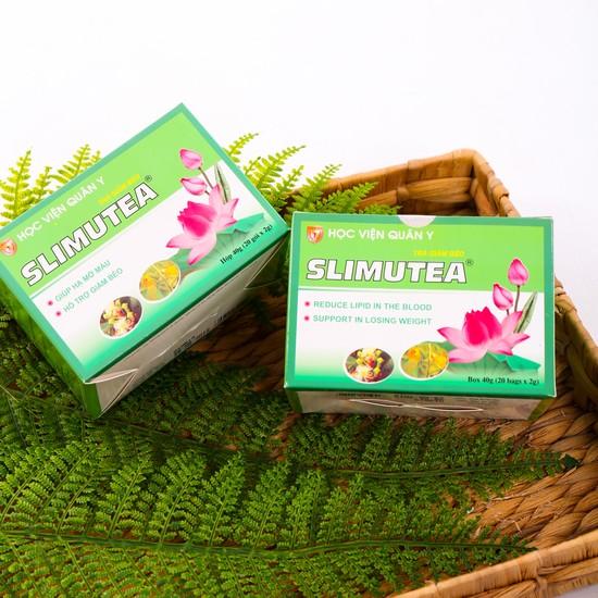 [HCM]Bộ 2 Trà giảm cân giảm béo Slimutea Học Viện Quân Y (20 túi x2)