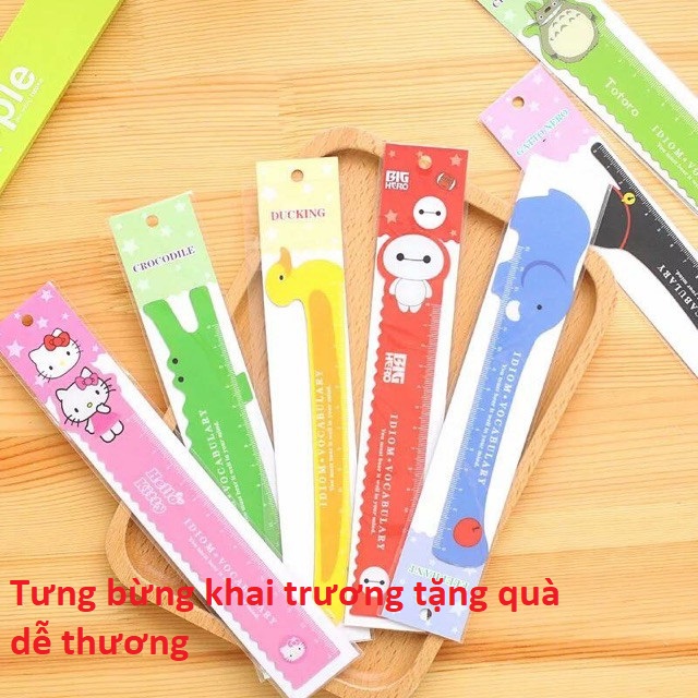 Sét 3 thước dẻo dễ thương nhiều kiểu