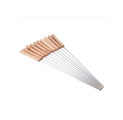 Combo 10 que xiên nướng thit cán gỗ