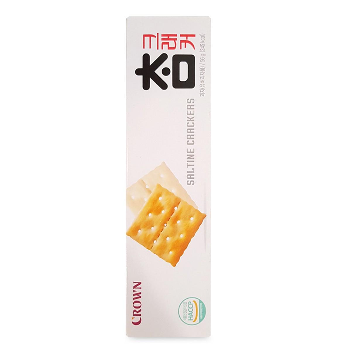 Bánh Quy Giòn Crown Hộp 56 Gram – Nhập Khẩu Hàn Quốc