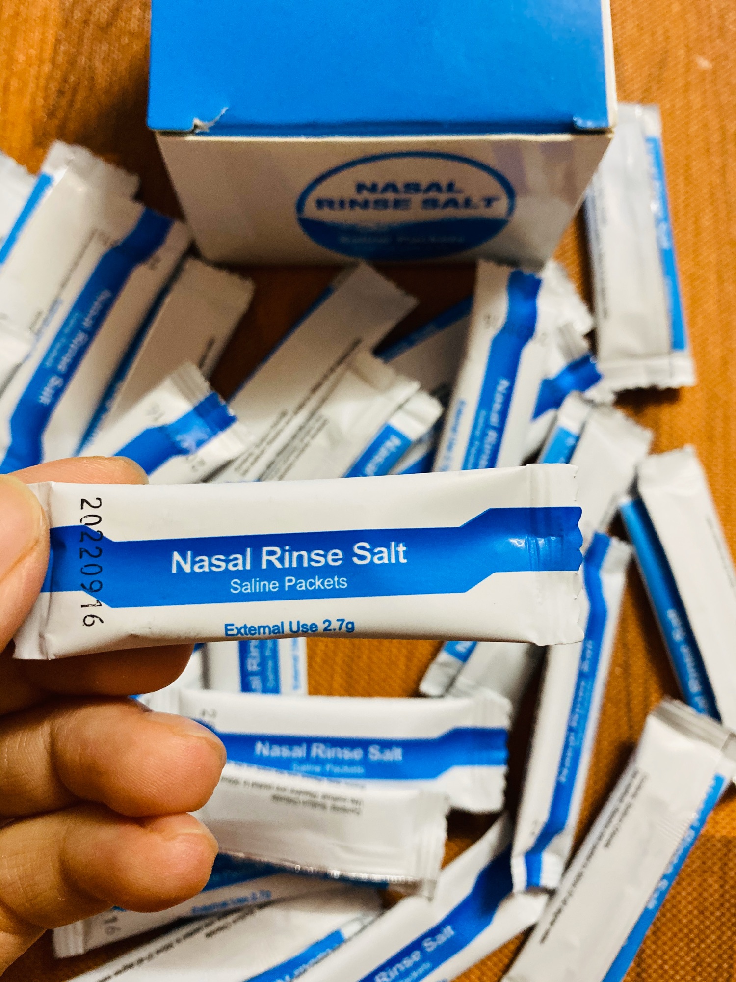 01 gói muối Waterpulse Nasal Rinse Salt dùng thử