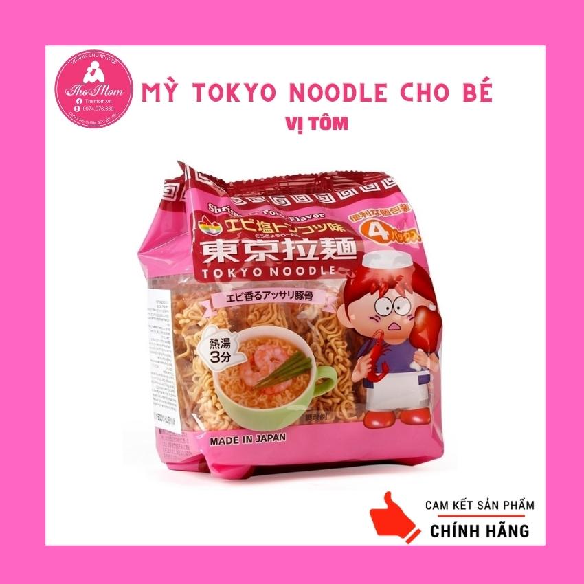 Mỳ Tokyo Noodle Cho Bé Vị Tôm Nhật Bản, Mì Cho Bé Ăn Dặm, Mì Em Bé, Mì Tôm Cho Bé, Mì Hữu Cơ Cho Bé
