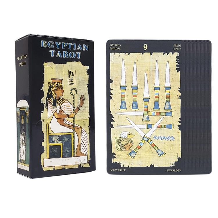 The Ancient Egyptian Tarot by Clive Barrett