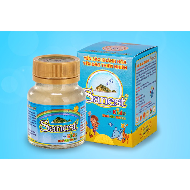 Nước yến sào khánh hòa sanest for kids lọ 62ml