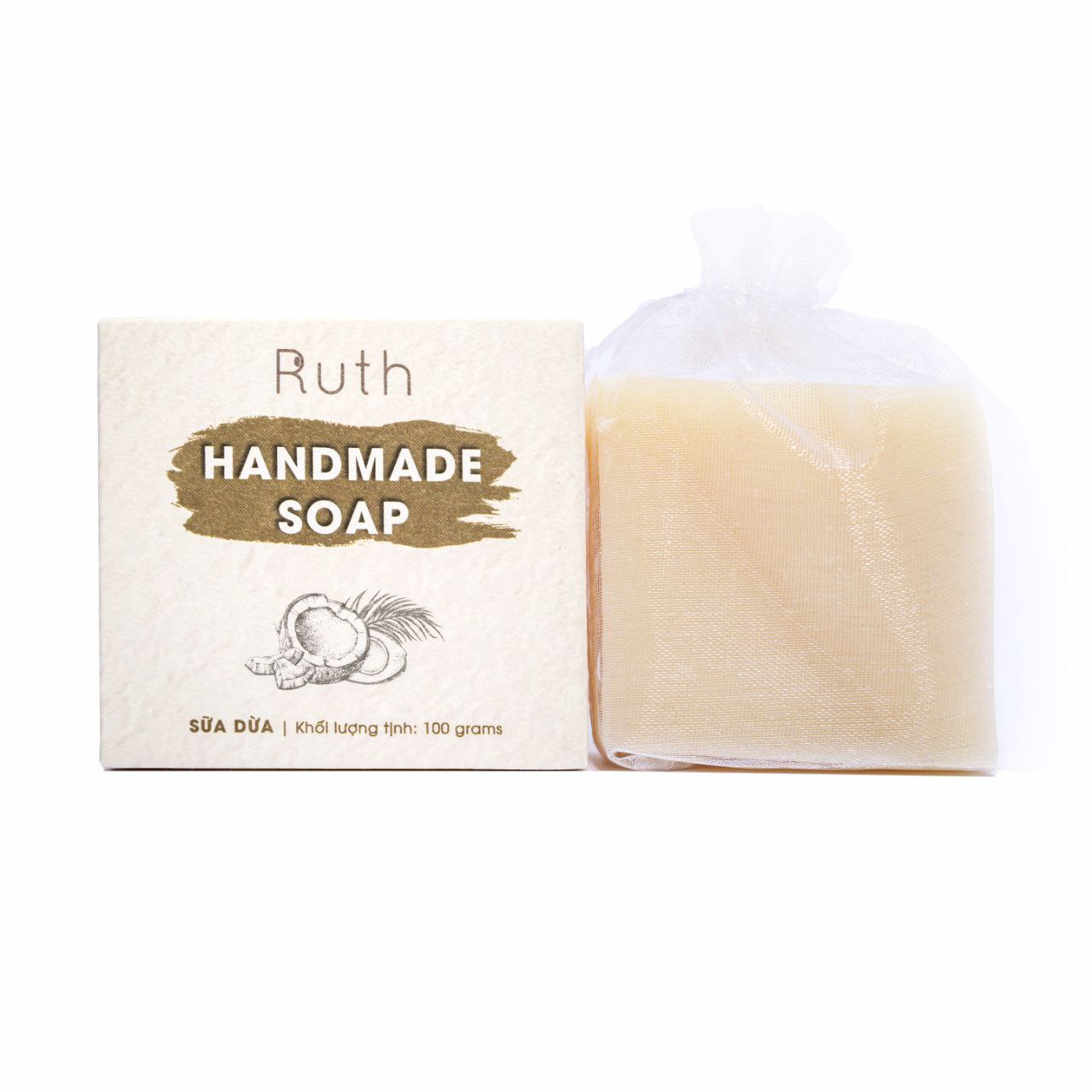 Xà bông dừa Ruth hương tự nhiên 100g