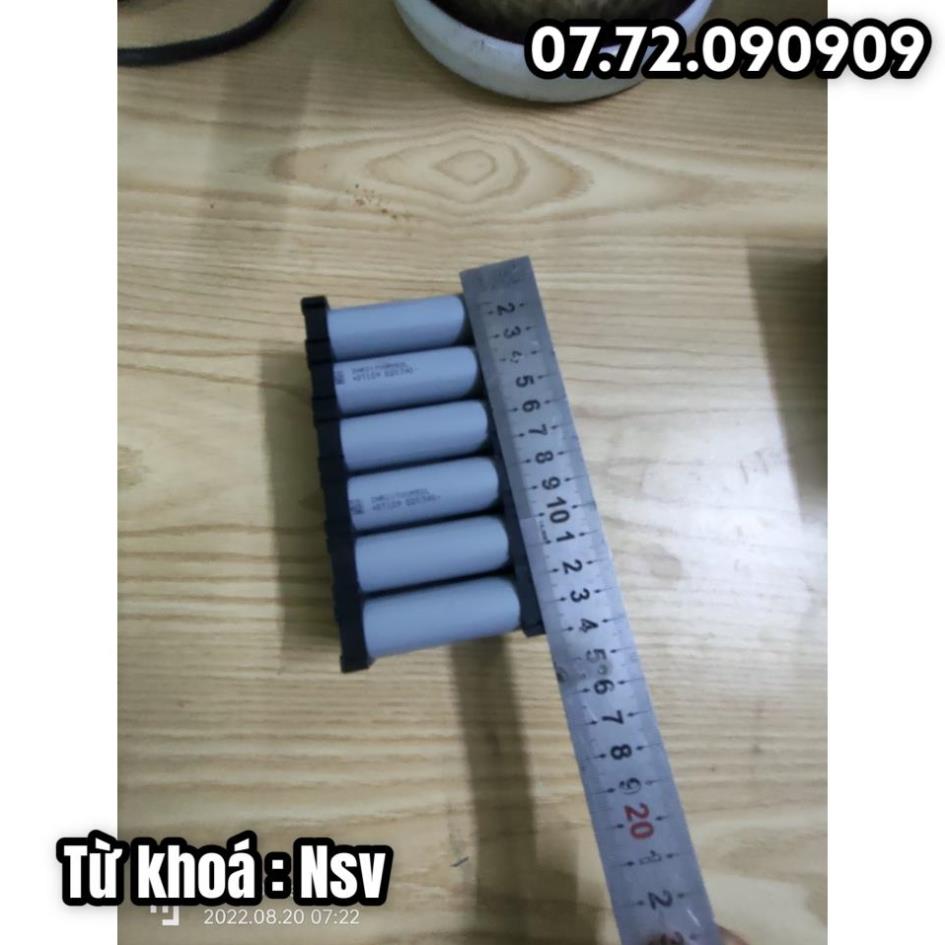 Nsv Compo 6 cell 21700 LG Chem 3,7V5000mAh + giá đỡ cell pin