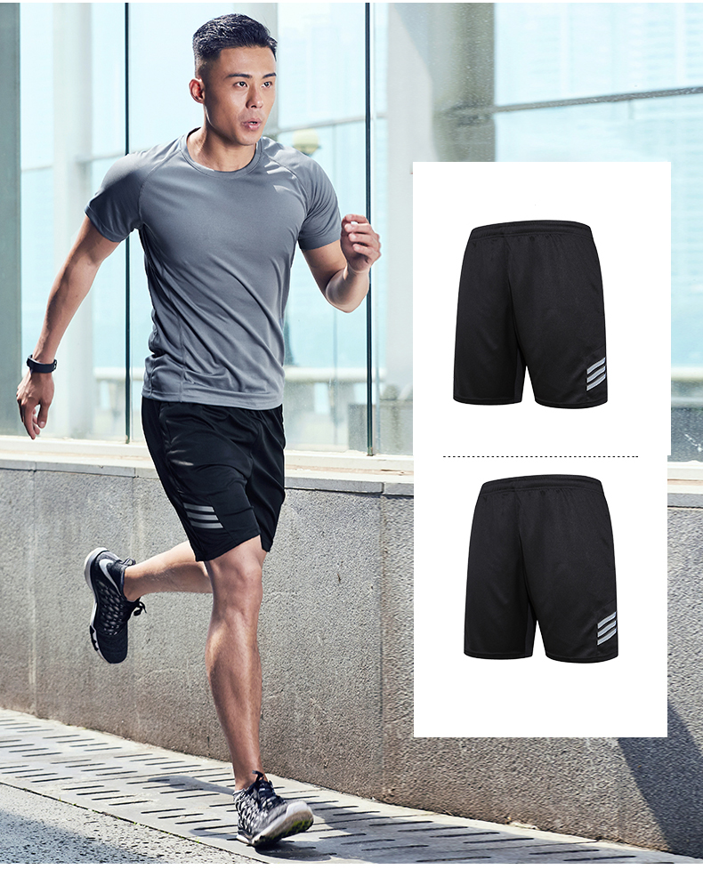 Quần short thể thao nam chất poly thoáng mát mti-899